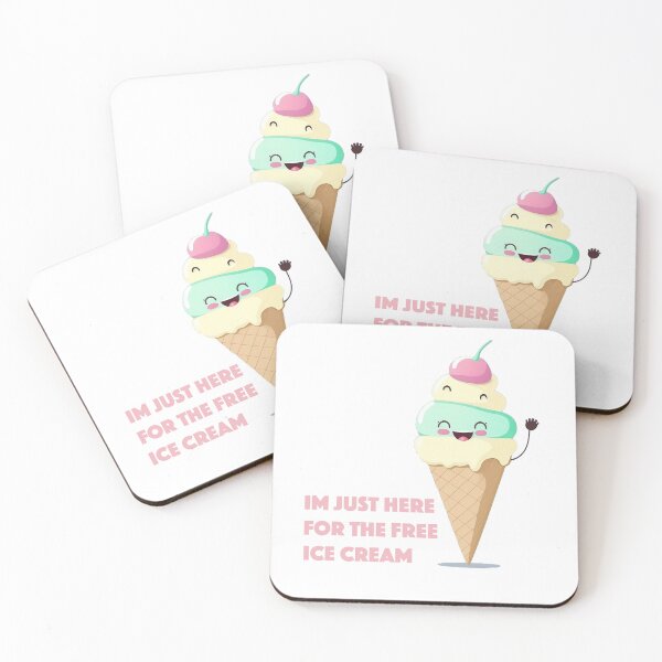 Item preview, I'm only here for the free ice cream designed and sold by lightjourney.