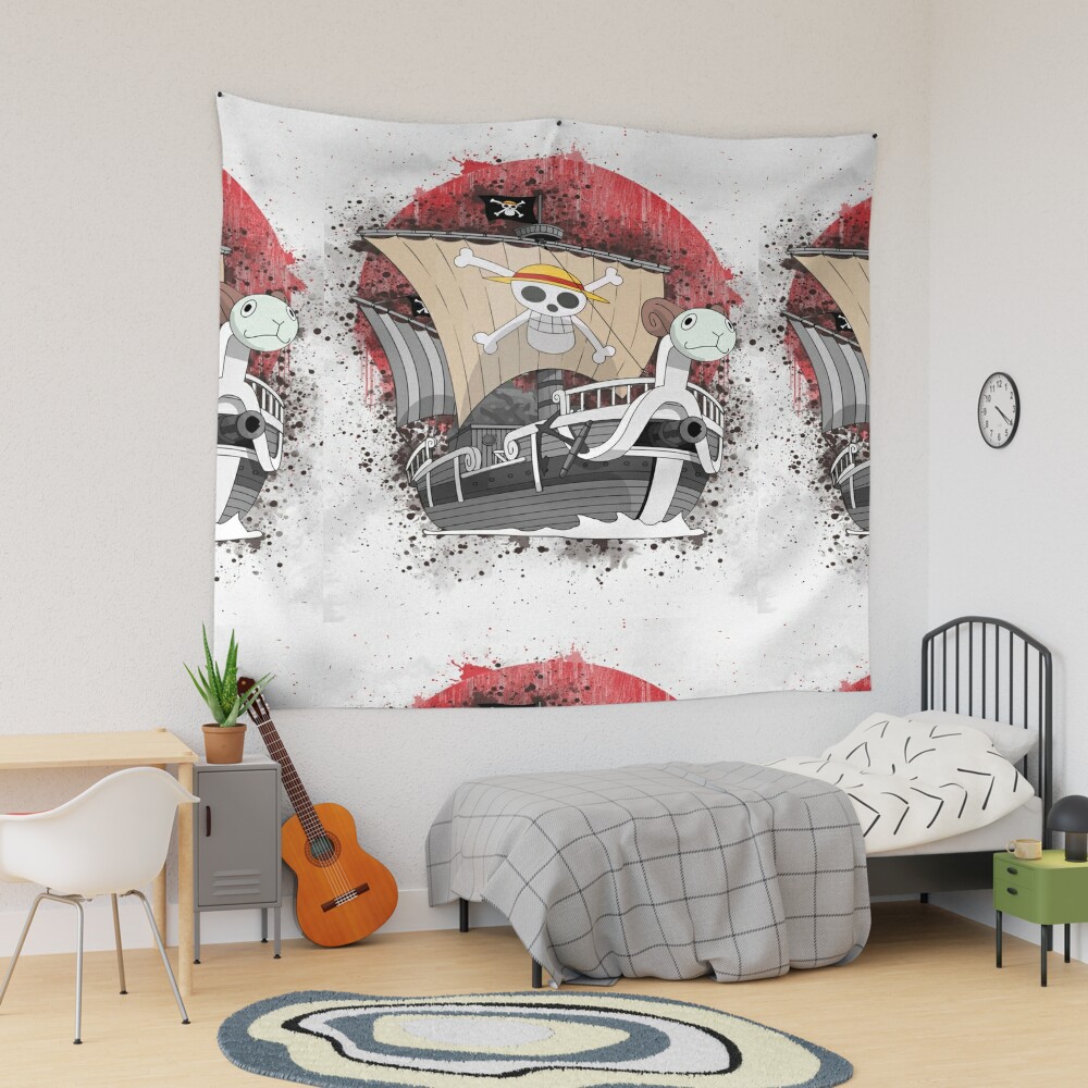 Feyigy Anime Tapestry - One Piece Tapestry-Going Merry Ship Room