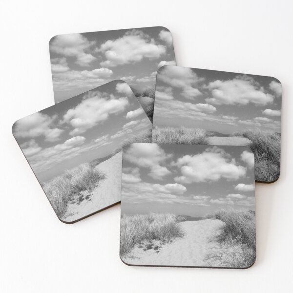 Item preview, Over the dunes Donegal black and white designed and sold by eddiebarronshop.