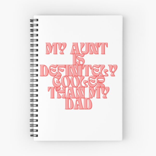 Item preview, My Aunt Is Definitely Cooler Than My Dad designed and sold by Shopaholicer.