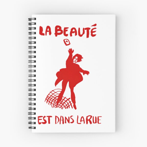 Aperçu de l'œuvre Paris Revolt, Mai 68 &x27;LA BEAUTE EST DANS LA RUE&x27; L'iPhone lancé d'origine dans la classe rouge créée et vendue par moodinchiawaz.