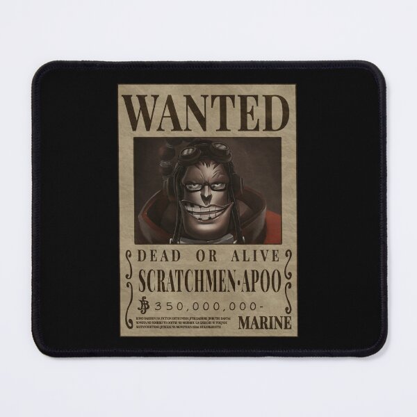 Item preview, One Piece Scratchmen Apoo Bounty and wanted poster designed and sold by One Piece Bounty Poster.
