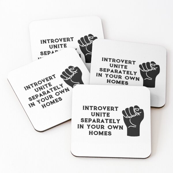 Item preview, Introverts Unite Separately In Your Own Homes designed and sold by Eriksonshop.