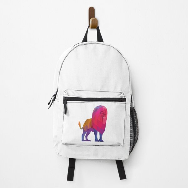 Item preview, Rainbow Low Poly Lion designed and sold by shaldesign.