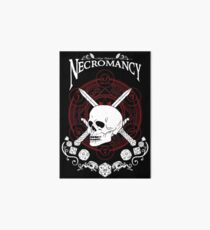 Necromancy - D&D Magic School Series : White Art Board