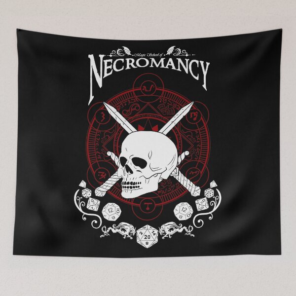 Item preview, Necromancy - RPG Magic School Series : White designed and sold by Milmino.