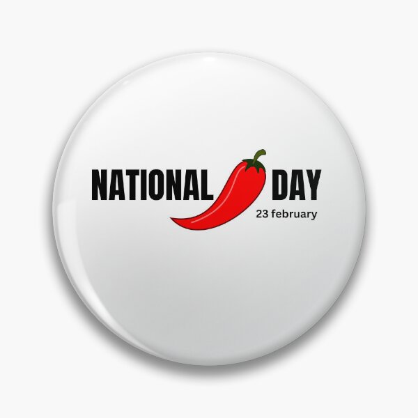 Item preview, National Chili day 23 february designed and sold by xkiyal Art.