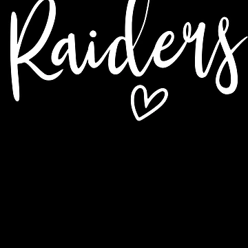 Vorschaubild zum Design Raiders High School Raiders Sports Team Women's Raiders Gear von DynamicDesign