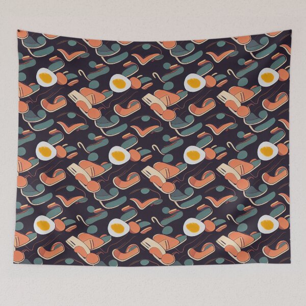 Item preview, Fried eggs with bacon designed and sold by YeKnot.
