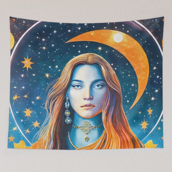 Item preview, Moonlit Majesty: A Lunar Queen Reigns designed and sold by ElLocoMus.