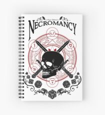 Necromancy - D&D Magic School Series : Black Spiral Notebook