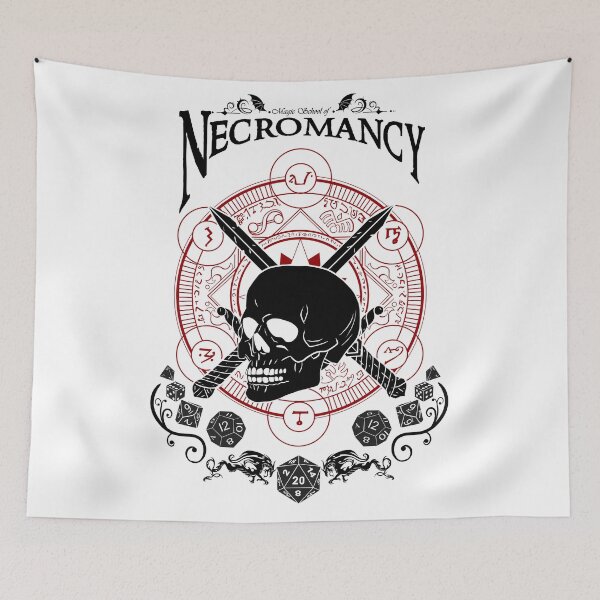 Item preview, Necromancy - RPG Magic School Series : Black designed and sold by Milmino.
