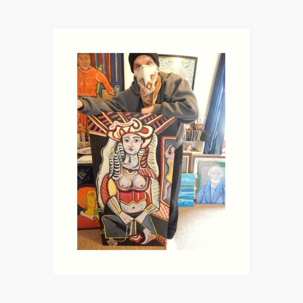 museum art cheap Art Print