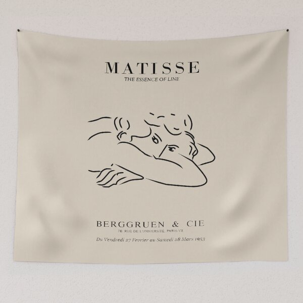 Item preview, Henri Matisse - Line Drawing of Woman designed and sold by SunMayDown.