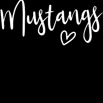 Vorschaubild zum Design Mustangs School Mustangs Sports Team Women's Mustangs Gear von DynamicDesign