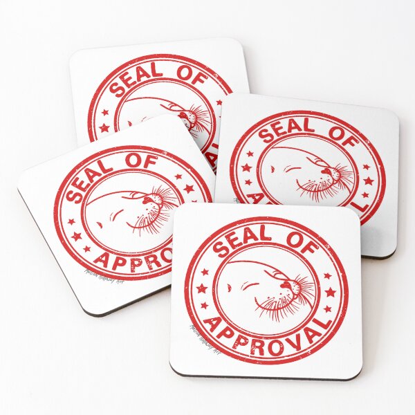 Item preview, Seal of Approval designed and sold by Megan Holloway Art.