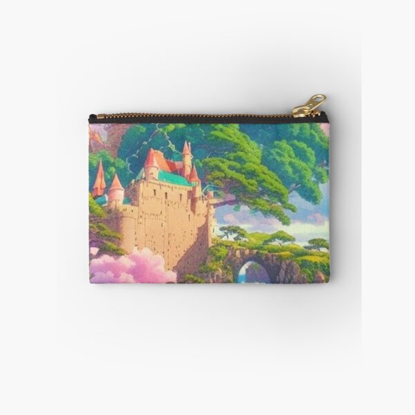 Item preview,  a beautiful castle in the clouds - Anime scenery designed and sold by hedoniism-shop.