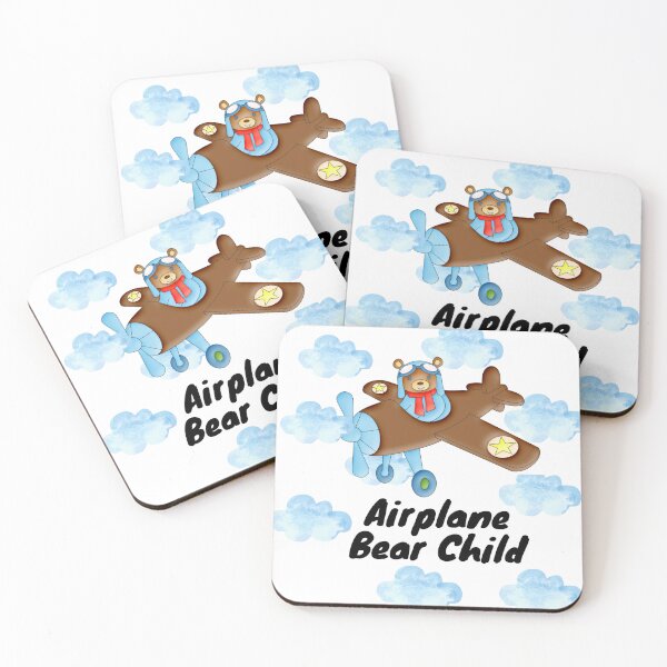 Item preview, AIRPLANE BEAR CHILD designed and sold by DesignerKha.