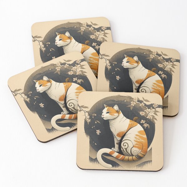 Item preview, Orange and White Cat, Antique Ink Style designed and sold by Tannaidhe's Designs.