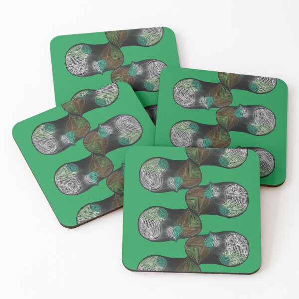 Item preview, Clown 1 collage inv spinach designed and sold by Pipyo Studio.