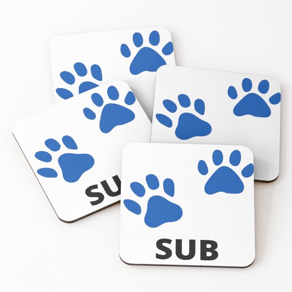 Item preview, Sub Pup Play Puppy Paws Blue designed and sold by stephenop92.