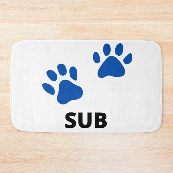 Item preview, Sub Pup Play Puppy Paws Blue designed and sold by stephenop92.