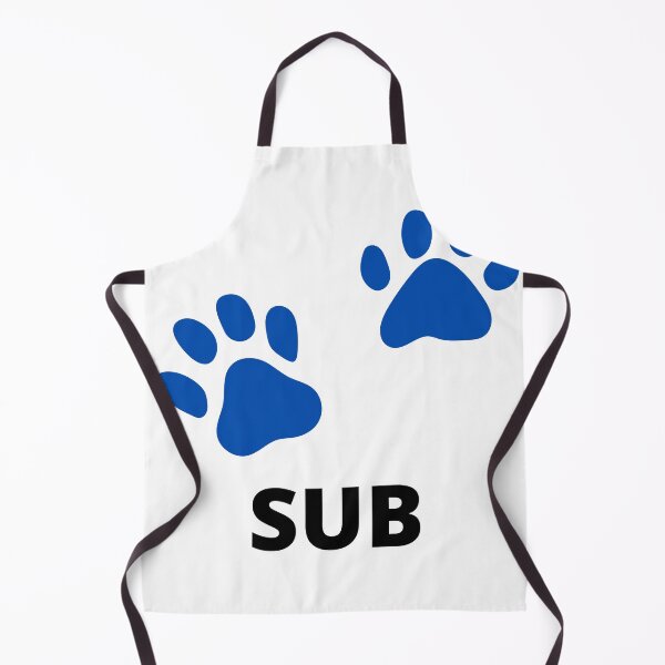 Item preview, Sub Pup Play Puppy Paws Blue designed and sold by stephenop92.