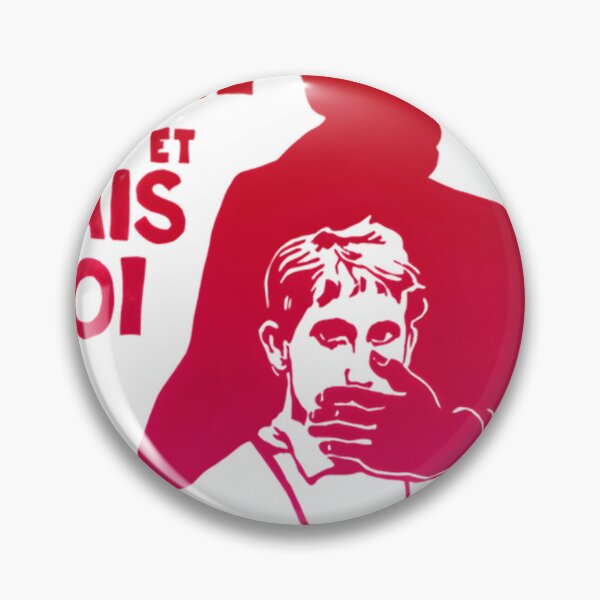 Item preview, Paris Revolt, May 68 SOIS JEUNE ET TAIS TOI The Original in Graduated Reds on White Classic T-Shir designed and sold by moodinchiawaz.