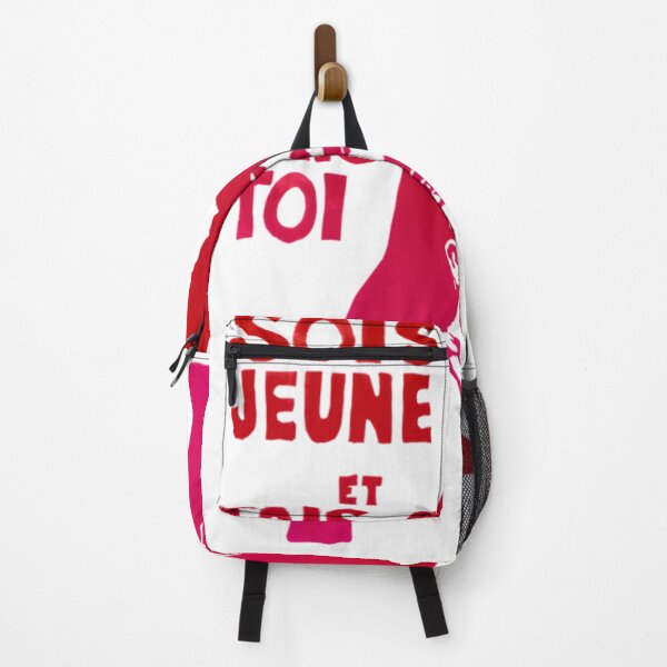 Item preview, Paris Revolt, May 68 SOIS JEUNE ET TAIS TOI The Original in Graduated Reds on White Classic T-Shir designed and sold by moodinchiawaz.