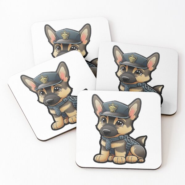 Item preview, Cute Baby German Shepard Sticker 4 designed and sold by Kplayzz2009.