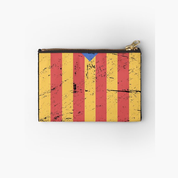 Item preview, Distressed Catalonia Catalunya Flag designed and sold by Jam Jar.