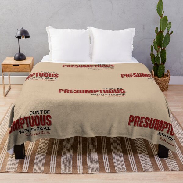 Item preview, DON'T BE PRESUMPTUOUS WITH HIS GRACE | Psalm 19:13 - Cream designed and sold by TheReporter1.