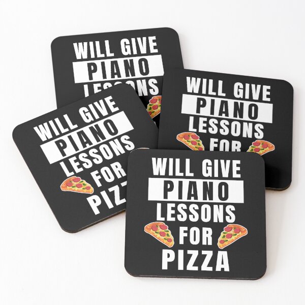 Item preview, Funny Piano Teacher Gift Pianist Pizza Lover designed and sold by TM-Multidesign.