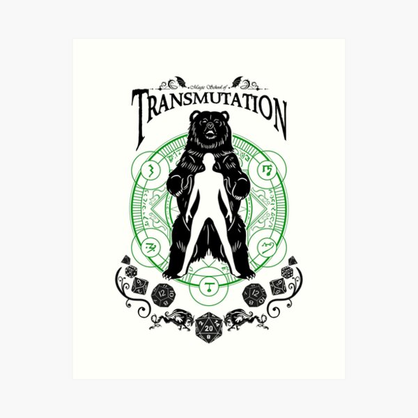 Item preview, Transmutation- RPG Magic School Series : Black designed and sold by Milmino.