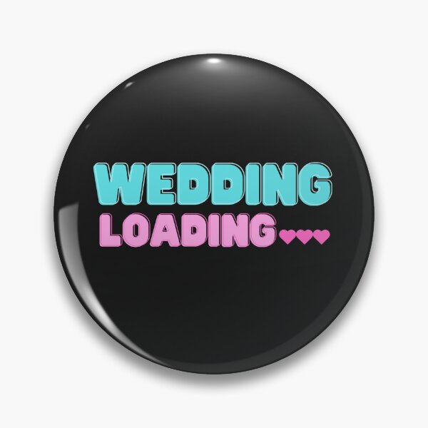 Item preview, Wedding Loading Pink Hearts  designed and sold by JollyJars.