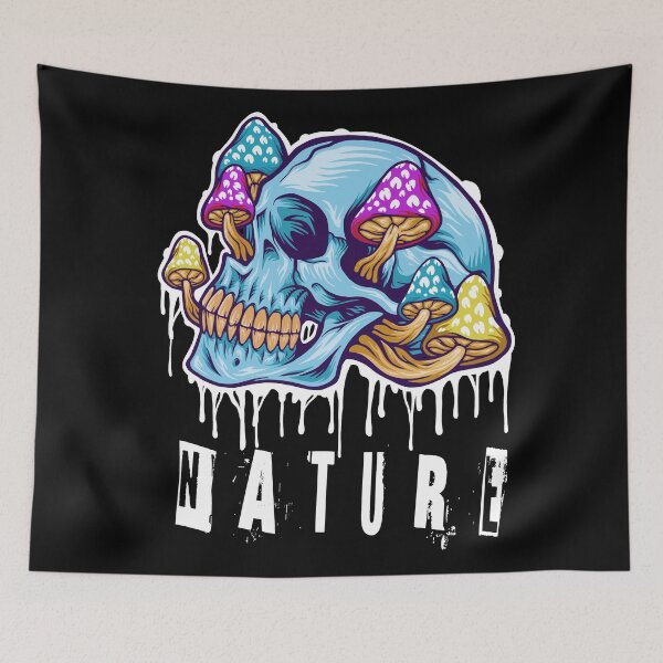 Item preview, Psychidelic Skull designed and sold by October Angel Design's.