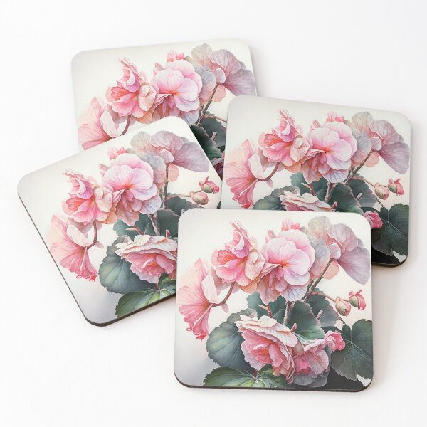 Item preview, Pink Begonias  designed and sold by Vanover Designs.