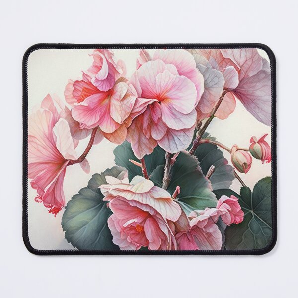 Item preview, Pink Begonias designed and sold by Vanover Designs.