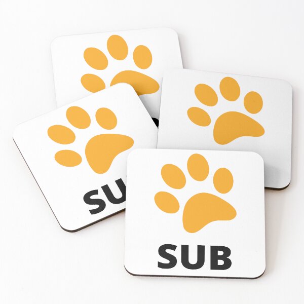Item preview, Orange Sub Submissive Pup Paw designed and sold by stephenop92.