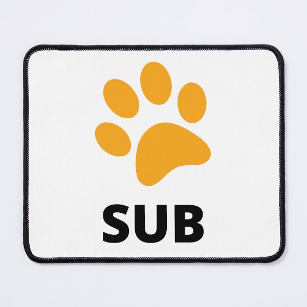 Item preview, Orange Sub Submissive Pup Paw designed and sold by stephenop92.