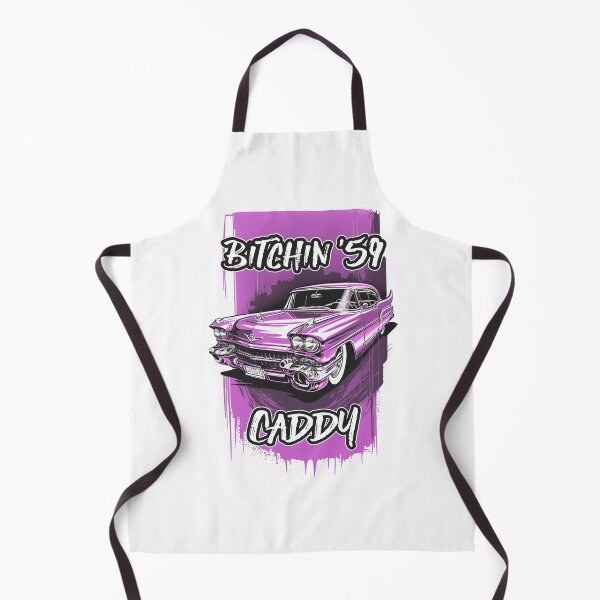 Item preview, 1959 Pink Cadillac Coupe Deville Hot Rod Car Art Illustration designed and sold by Hamilton illustrations.