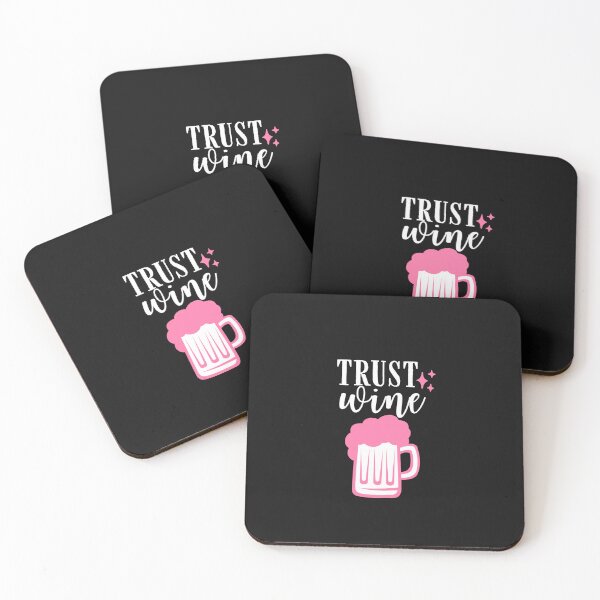Item preview, Trust wine Quote, Wine Lover Gift, Wine Drinker, Typography Quote, Alcohol Quotes designed and sold by thedazzlingmonk.