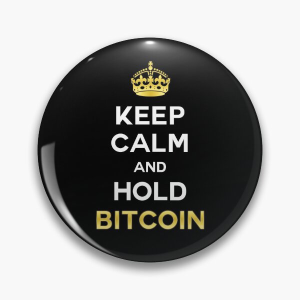 Item preview, Keep Calm and Hold Bitcoin designed and sold by Crypto Investor.