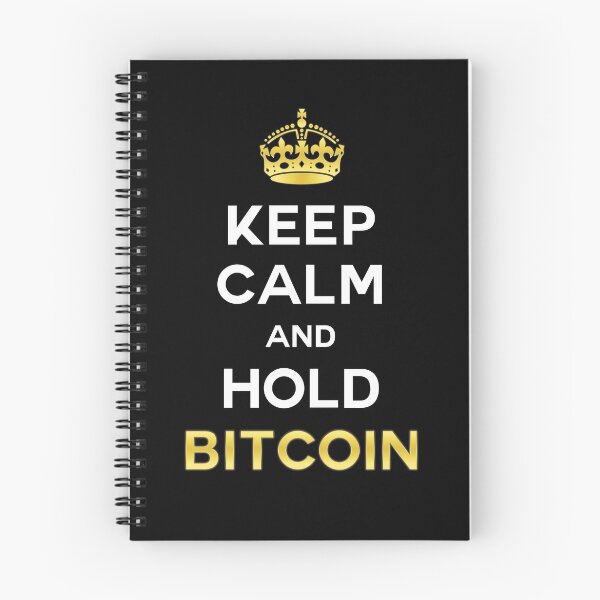 Item preview, Keep Calm and Hold Bitcoin designed and sold by Crypto Investor.