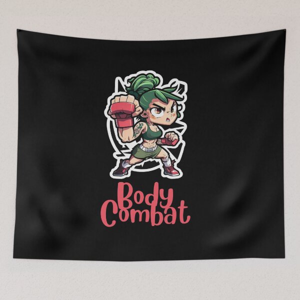 Item preview, Cute Body Combat Girl designed and sold by Cute-Jory-Store.