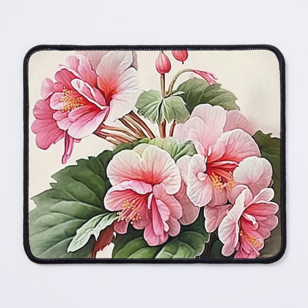 Item preview, Pink Begonias designed and sold by Vanover Designs.