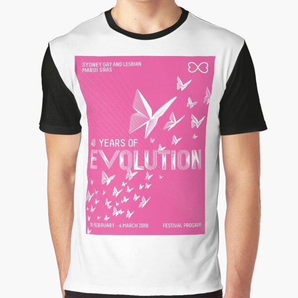 2018 Sydney Gay & Lesbian Mardi Gras Key Art Graphic T-Shirt