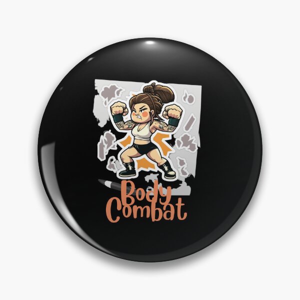 Item preview, Cute Body Combat Girl designed and sold by Cute-Jory-Store.