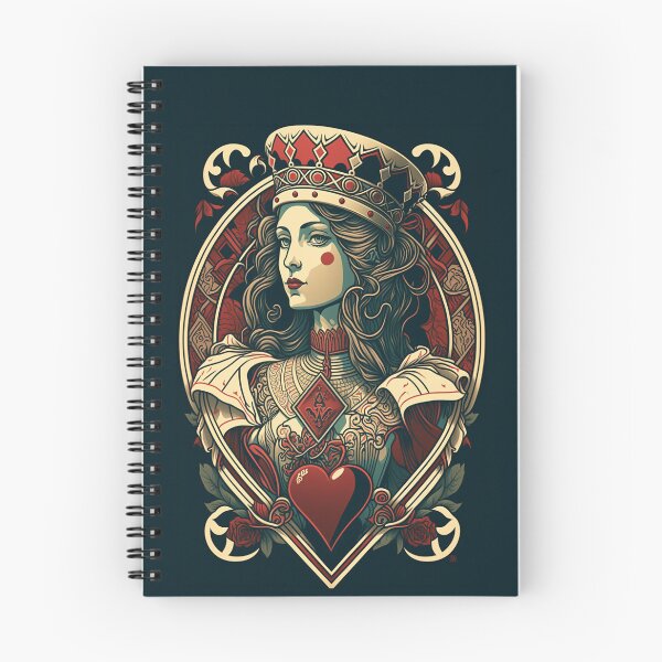 Item preview, The Queen of Hearts designed and sold by ArtNouveauChic.