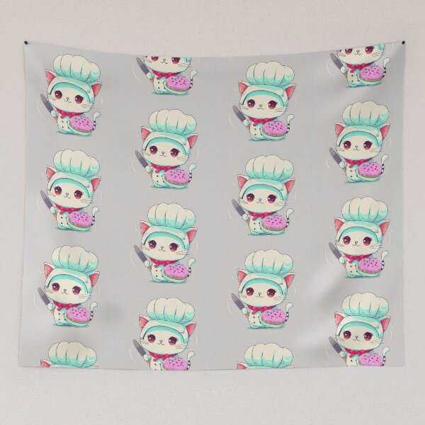 Item preview, Kitty Cat Chef #02 designed and sold by LovePropaganda.
